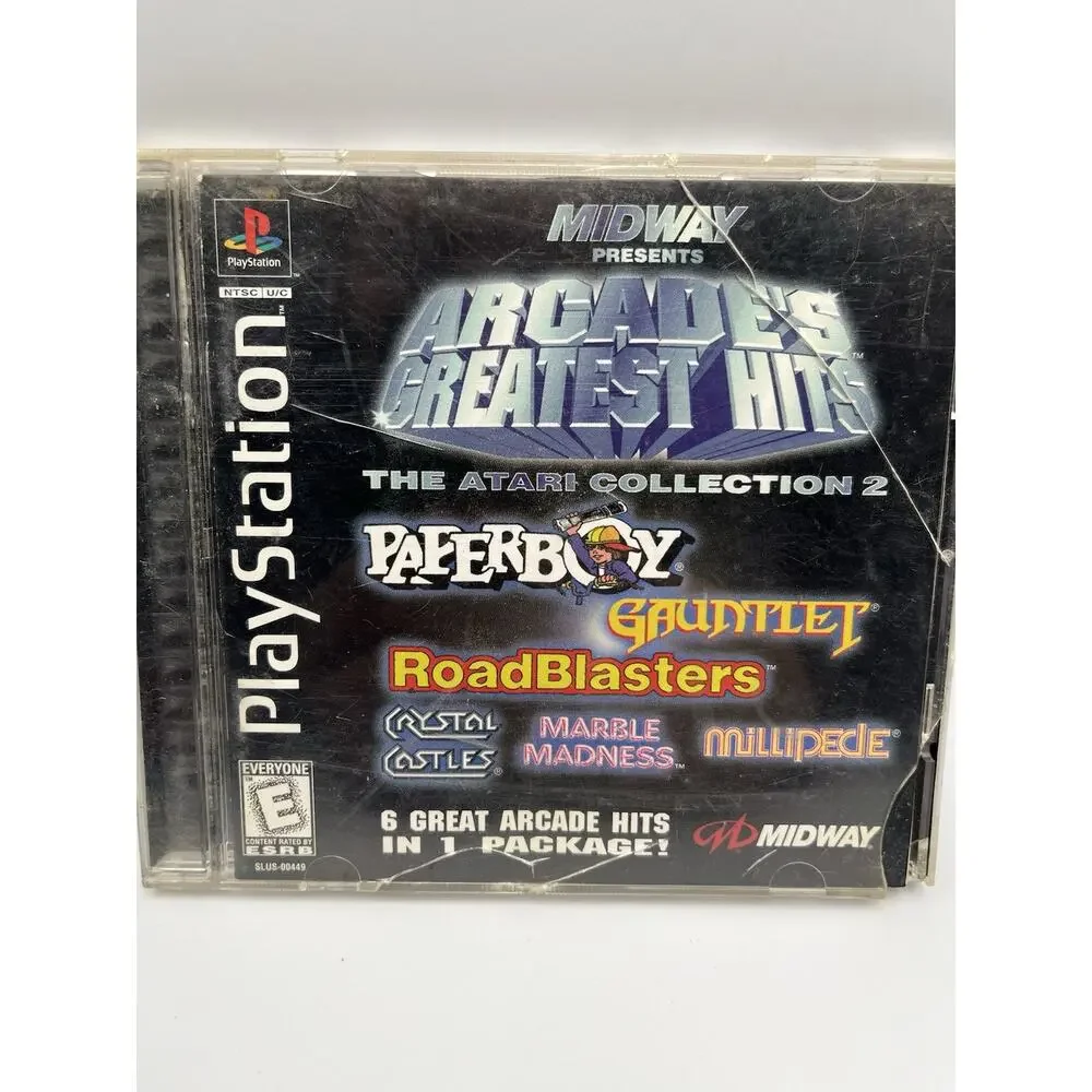 Arcade's Greatest Hits: The Atari Collection 2 Sony Playstation 1 PS1 Complete